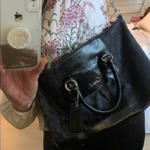 Coach Black Purse - Picture 3 of 5